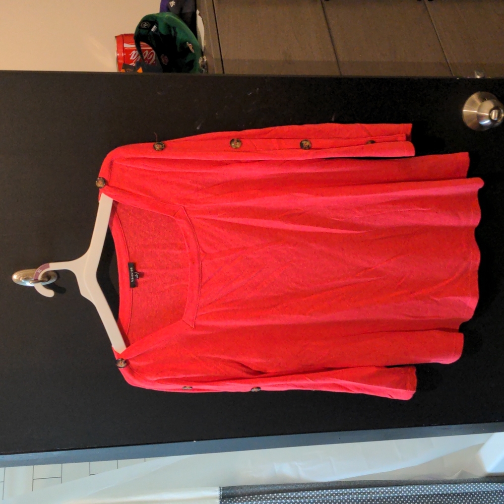 Vision 155 red long sleeve shirt